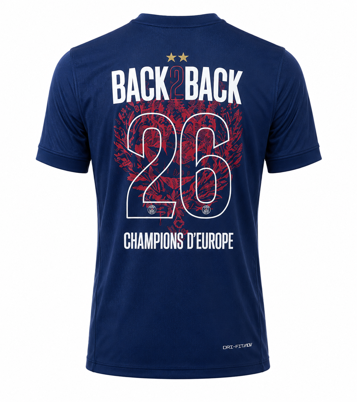 MAILLOT PSG BACK TO BACK DOMICILE